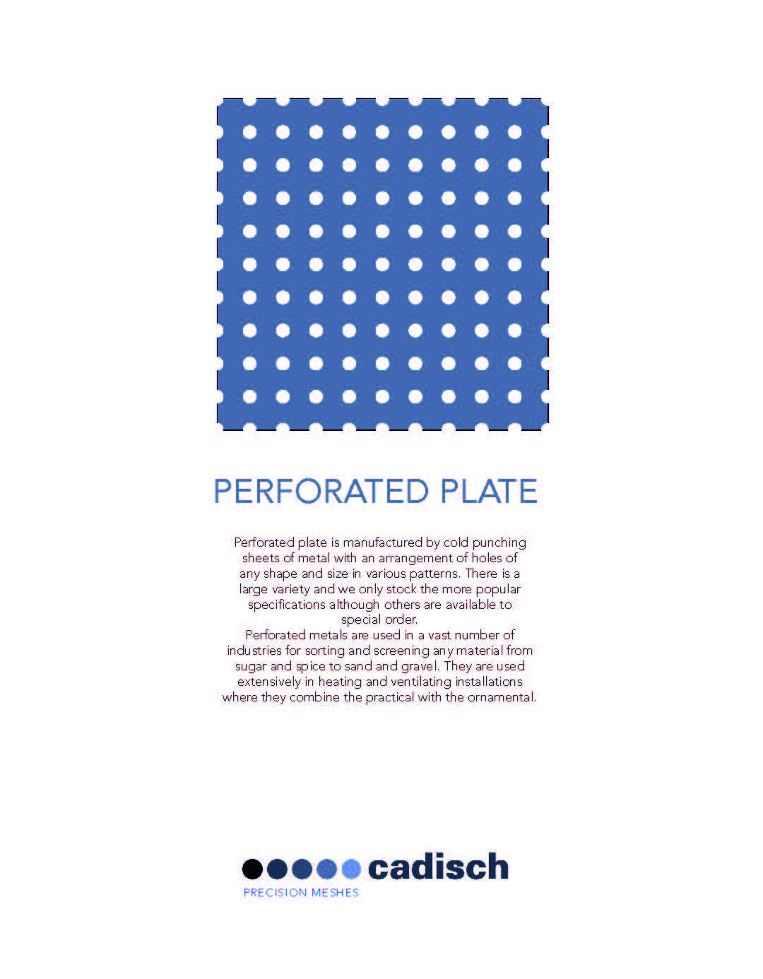 Perforated Brochure